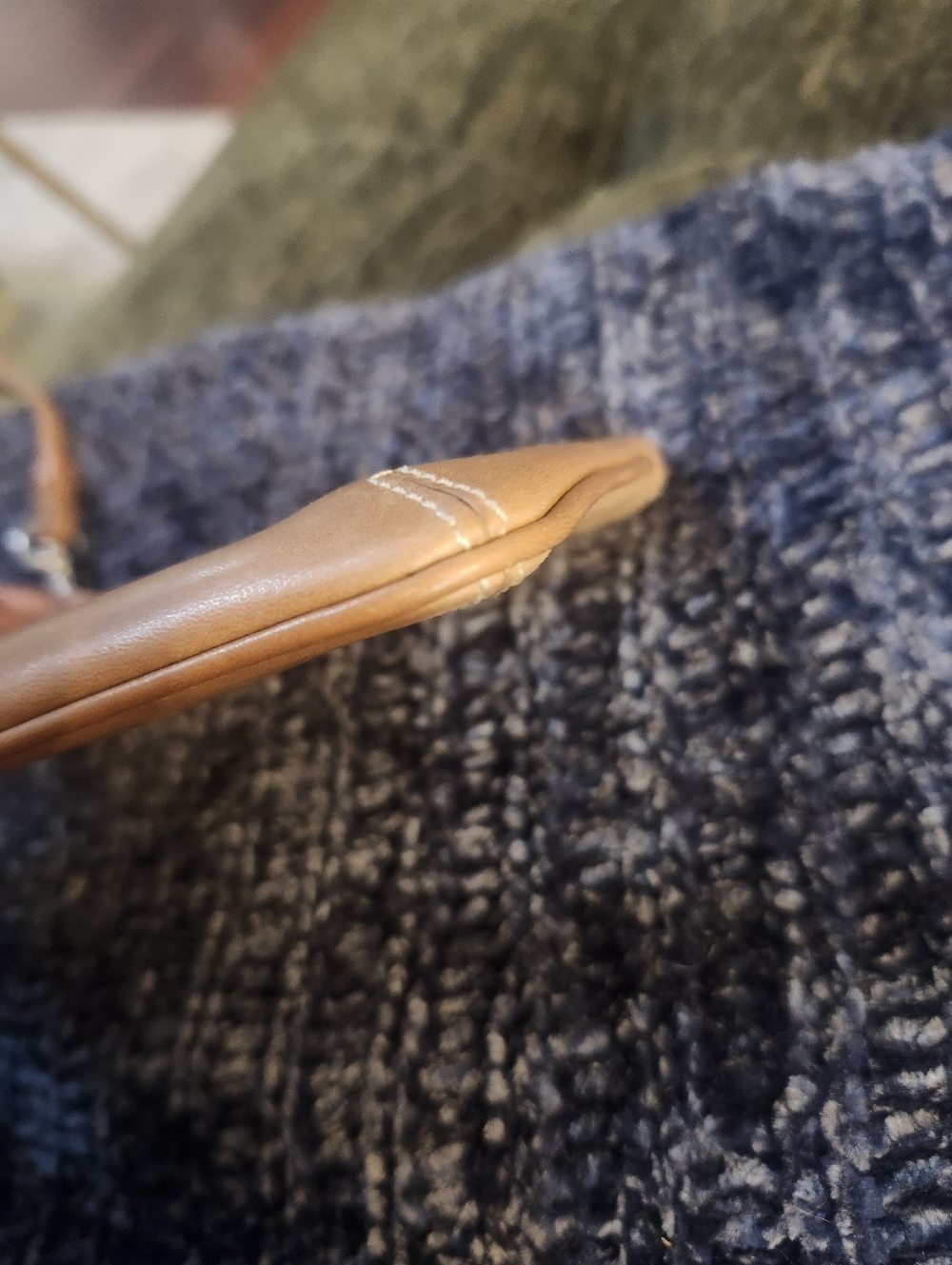 COACH Glove Tanned Leather Wristlet - Picture 5 of 10
